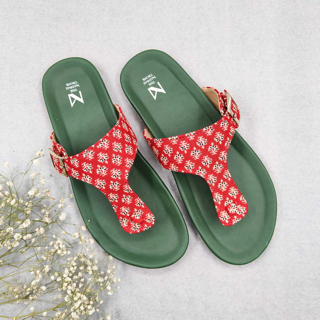 Athena Green Maroon