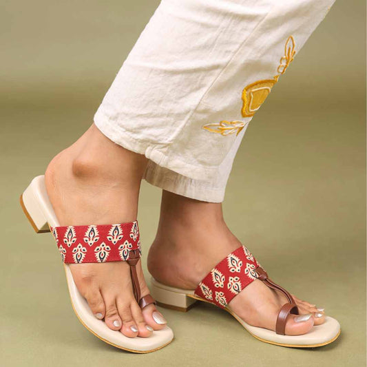Amara Uno Offwhite Maroon