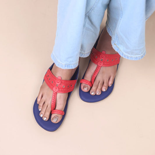 Haiku Dark Blue Red