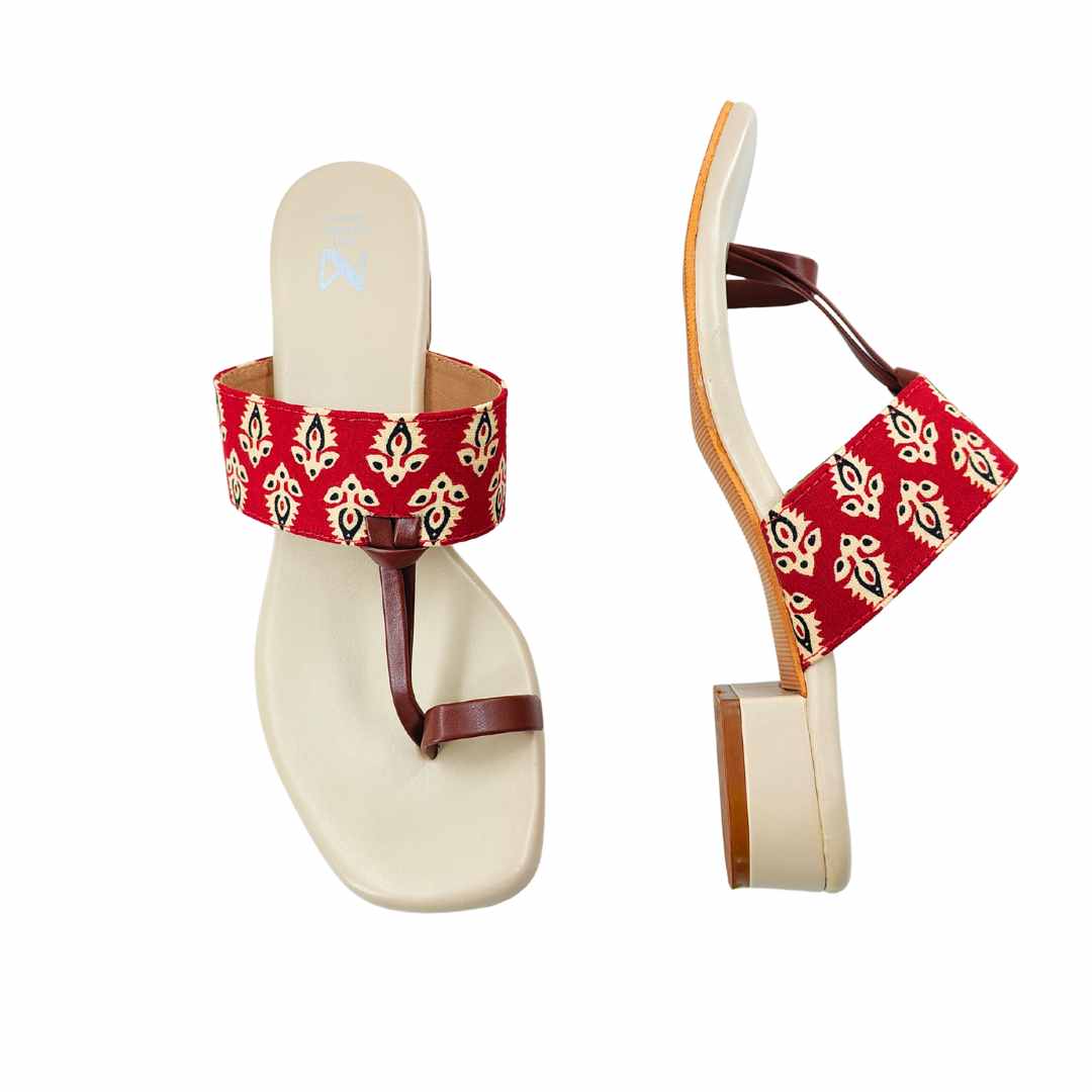 Amara Uno Offwhite Maroon