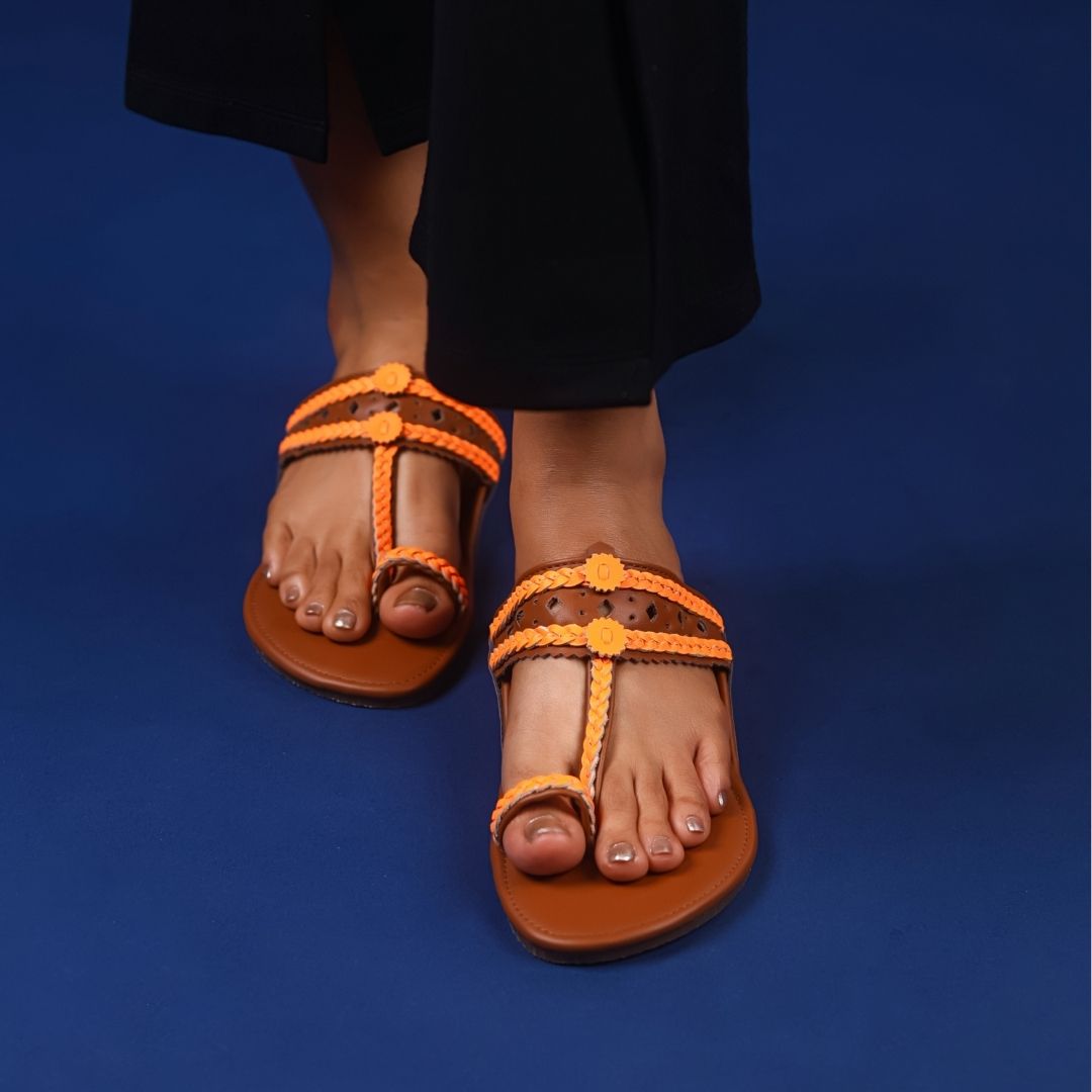 Haiku Neon Braids orange