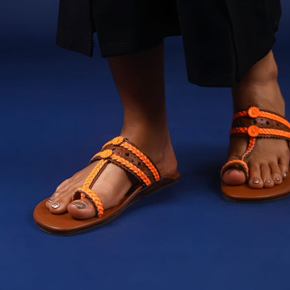Haiku Neon Braids orange