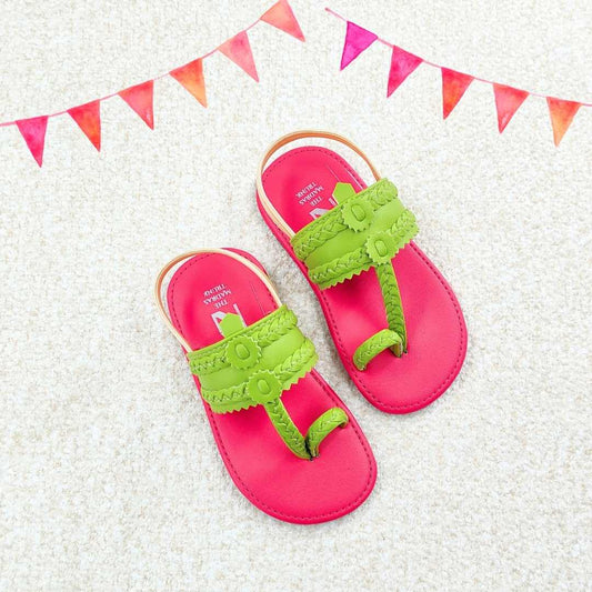 Popsicle Pink Green