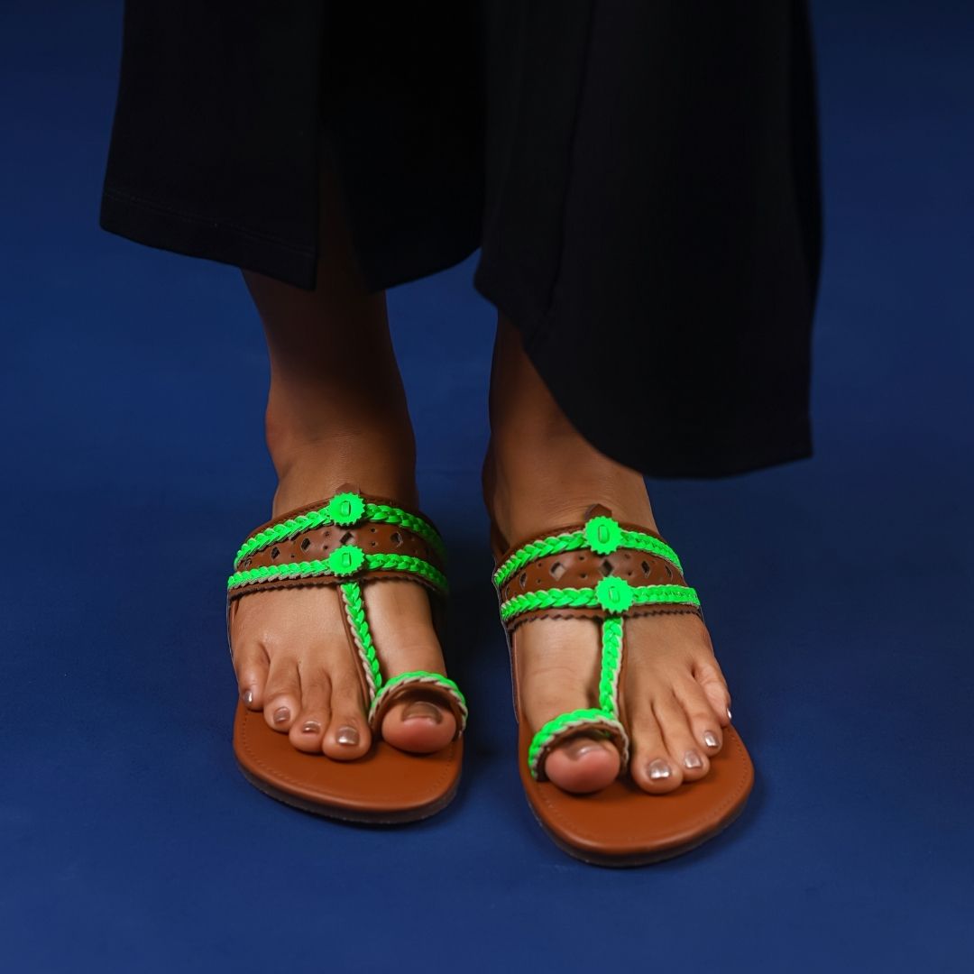 Haiku Neon Braids Green