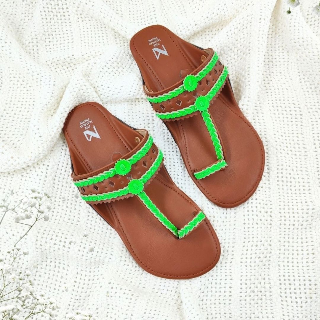 Haiku Neon Braids Green