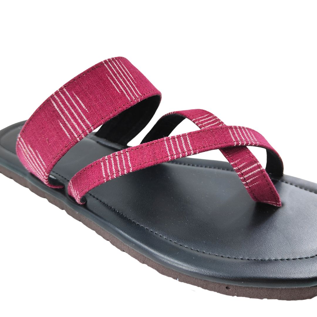 Wild Maroon ikkat