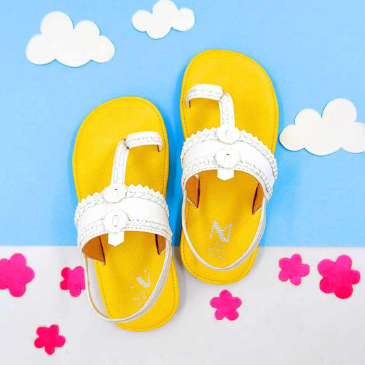 Popsicle Yellow White